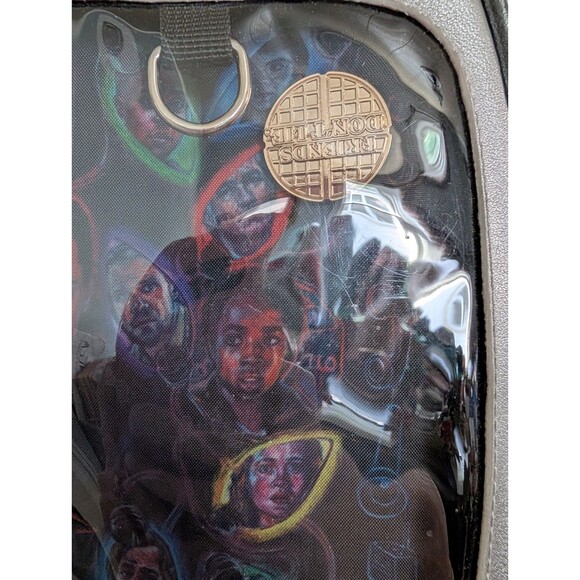 Stranger Things TV VHS Retro Mini Backpack With Collectors Pin NWOT main image 5